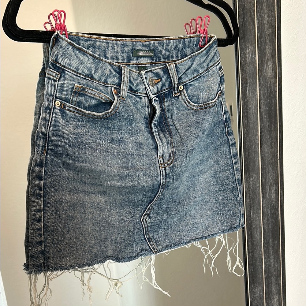wild fable mini skirt